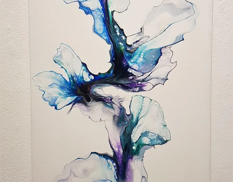 Akryl pouring — Ninni Sällström